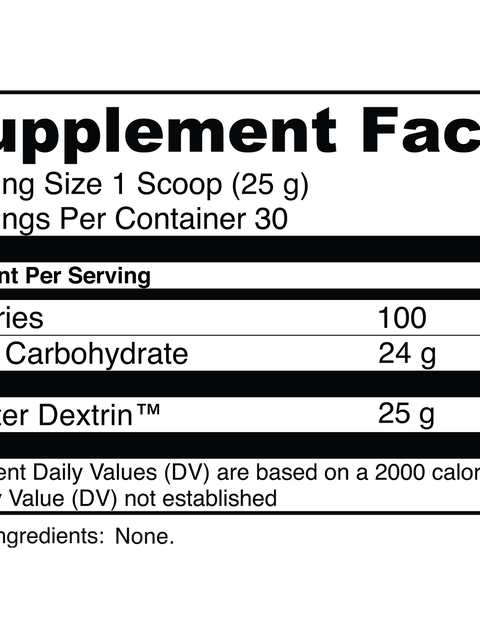 Transparent Labs Cyclic Dextrin