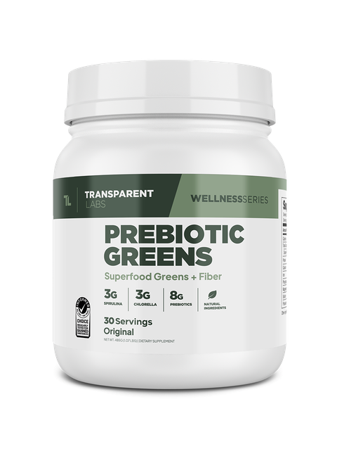 Transparent Labs Prebiotic Greens