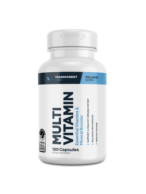 Transparent Labs Multivitamins for Men and Women | 120 Servings