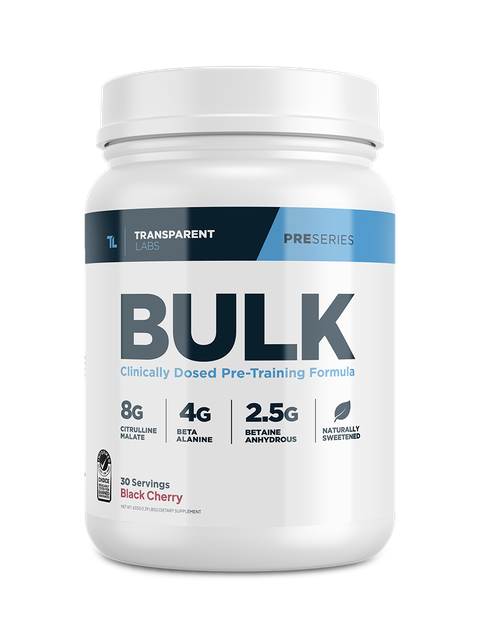 Transparent Labs BULK Pre-Workout