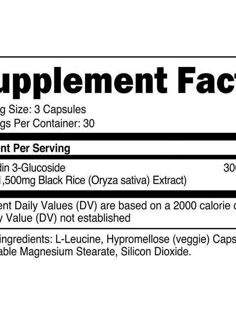 Transparent Labs Cyanidin 3-Glucoside (C3G) Capsules