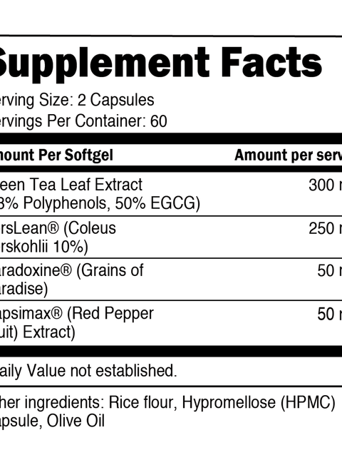 Transparent Labs Body Recomp - Stim-Free Fat Burner