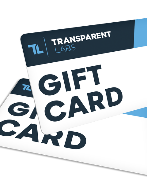 Transparent Labs Gift Card